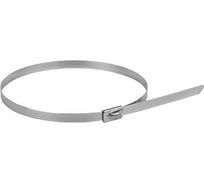 Хомут EKF FlexLock PROxima из нержавеющей стали AISI 304 4.6x290, 10 шт. plc-fl-tss-304-4.6x290-r