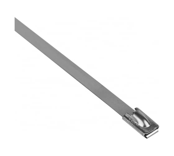 Хомут EKF FlexLock PROxima из нержавеющей стали AISI 304 4.6x290, 10 шт. plc-fl-tss-304-4.6x290-r
