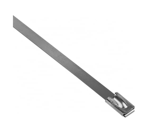 Хомут EKF FlexLock PROxima из нержавеющей стали AISI 304 4.6x360, 10 шт. plc-fl-tss-304-4.6x360-r