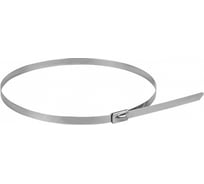 Хомут EKF FlexLock PROxima из нержавеющей стали AISI 304 7.9x360, 10 шт. plc-fl-tss-304-7.9x360-r