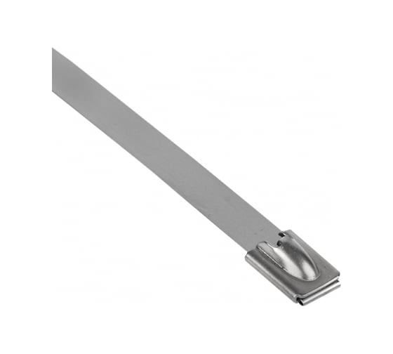 Хомут EKF FlexLock PROxima из нержавеющей стали AISI 304 7.9x360, 10 шт. plc-fl-tss-304-7.9x360-r