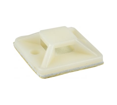 Площадка самоклеящаяся EKF PROxima 20x20 мм, белая, 20 шт. plc-20x20-r