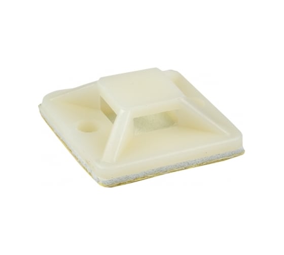 Площадка самоклеящаяся EKF PROxima 25x25 мм, белая, 20 шт. plc-25x25-r 1