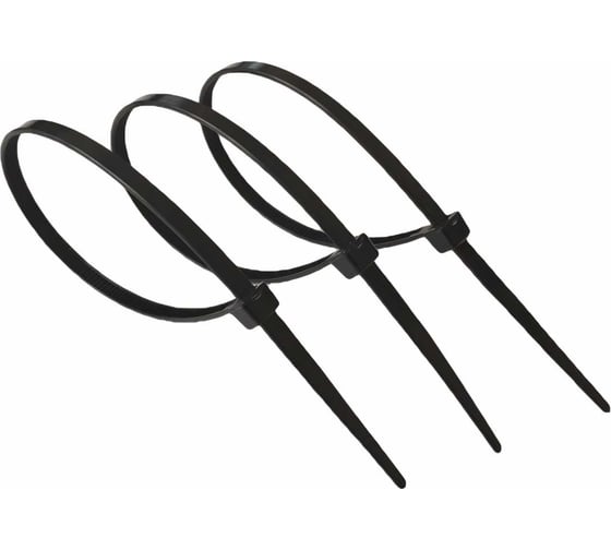 Хомут Netlink nylon 4x300 мм 100 шт черный 00000001110