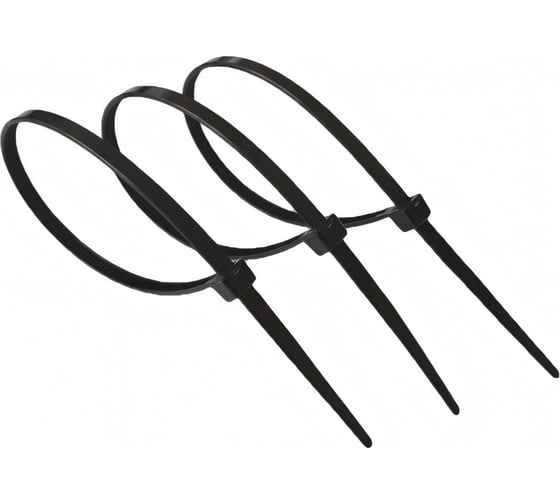 Хомут Netlink nylon 7.6x400 мм 100 шт черный УТ000000492