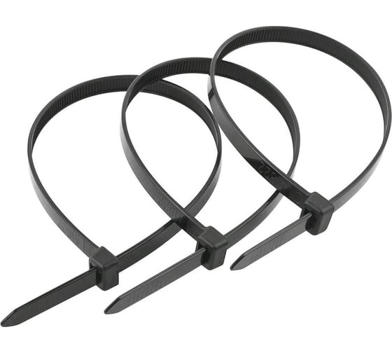 Хомут-стяжка Tech-Krep 4,8x300, черный, нейлон, 1000 шт. 944832 1
