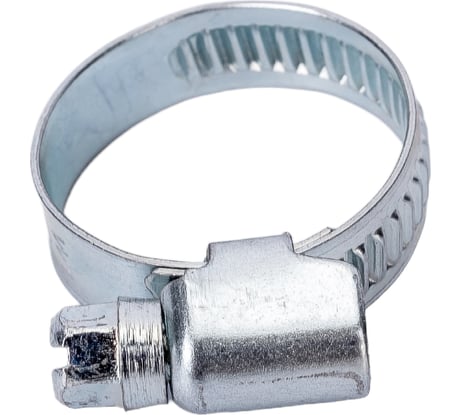 Червячный хомут STARFIX 16-25 мм, цинк, DIN 3017, 50 шт. в пакете SM-91895-50