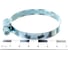 Червячный хомут STARFIX 40-60 мм, цинк, DIN 3017, 25 шт. в пакете SM-70332-25 3