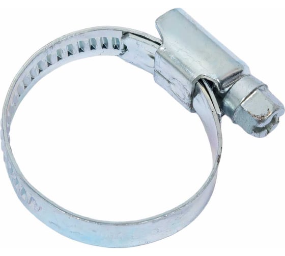 Червячный хомут STARFIX 20-32 мм, цинк, DIN 3017, 50 шт. в пакете SM-77900-50