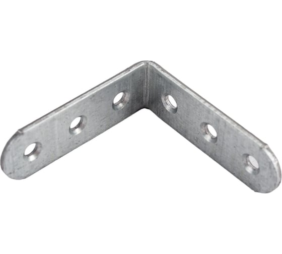 Мебельный уголок STARFIX 17x50x50 мм, белый цинк, 4 шт. в зип-локе SMM1-85879-4