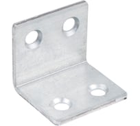 Мебельный уголок STARFIX 30x26x26 мм, белый цинк, 4 шт. в зип-локе SMM1-60892-4