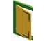 Декоративный угол Amig готика, черный, IZ правый 8510-300х240х4 (IZ) 2