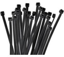Кабельная стяжка хомут HLT 150x2,5 мм,черный, нейлон, уп. 100 шт. 4670042793619