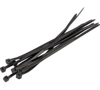 Кабельная стяжка хомут HLT 150x3.6 мм,черный, нейлон, уп. 100 шт. 4670042793657