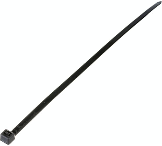 Кабельная стяжка хомут HLT 200x4,8 мм,черный, нейлон, уп. 100 шт. 4670042793718