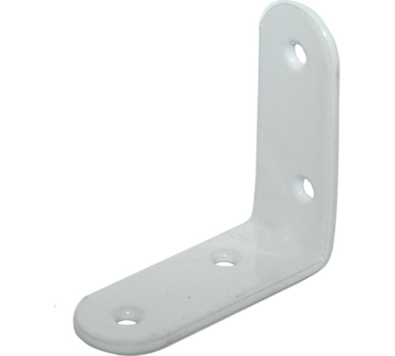 Мебельный кронштейн Скобис МК 50x50x20x2 белый, 300 шт. 4680016800854