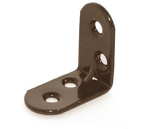 Мебельный кронштейн Скобис МК 30x30x16x1,5 коричневый, 300 шт, 4680016800885