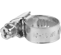 Обжимной хомут MasterProf 9 мм, цинк, 10-16 мм, 2 шт. ИС.140846