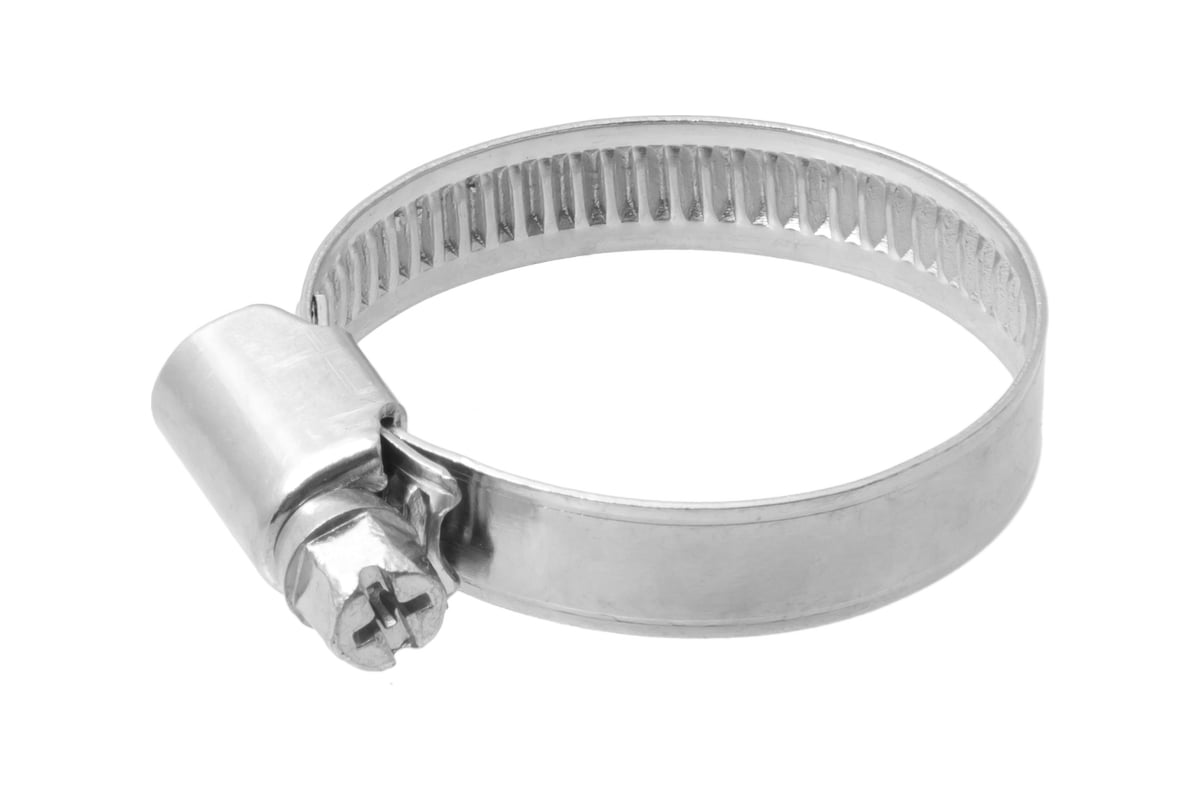 Обжимной хомут MasterProf 9 мм, оцинк., 32-50 мм, 2 шт. ИС.140851 ...