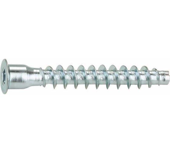 Конфирмат с внутренним шестигранником STARFIX 7,0x50 мм, 2000 шт. SM-87324-2000 1