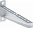 Усиленная консоль основание EKF 400 мм (2,5 мм) INOX ky400-INOX 1