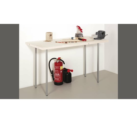 Мебельная ножка Dolle PLIX 800x24x24мм белый 81779