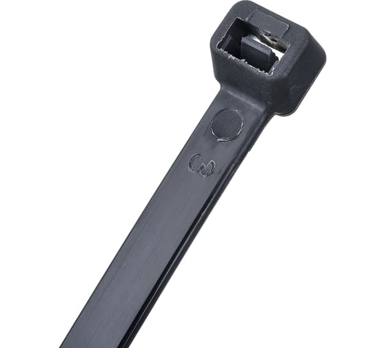 Пластмассовый хомут BTI черный 400/7, 100 шт. 87 151 8x400