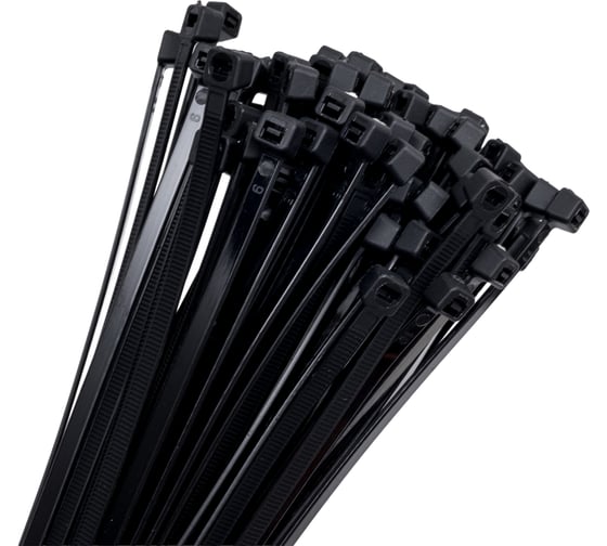 Пластмассовый хомут BTI черный 500/4.8, 100 шт. 87 151 5x500 1