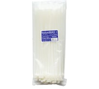 Кабельная стяжка (хомут) Nylon Max нейлоновая, 7.6x500, белый, 100 шт. 4603777989378 TY-8X500Wh 23688645