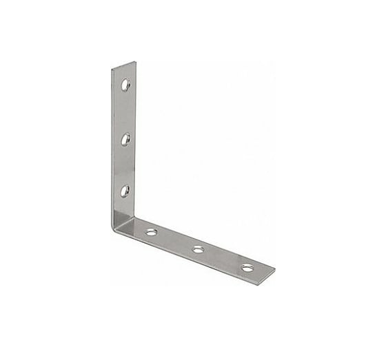 Крепежный мебельный уголок ООО Техно-Сервис KUM-100x100x19 200 шт. KUM 100X19
