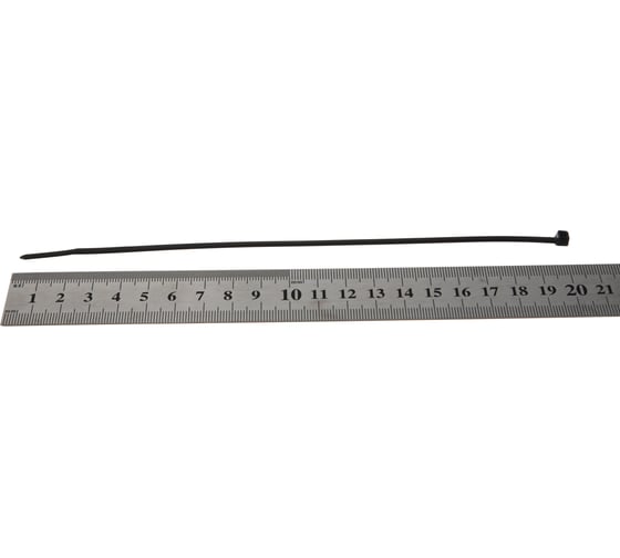 Хомут IEK 2.5х200 нейл. черн. уп.100шт ИЭК UHH32-D025-200-100