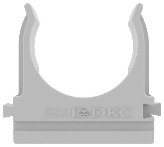 Держатель с защелкой DKC, d25мм упак 100шт 51025DIY