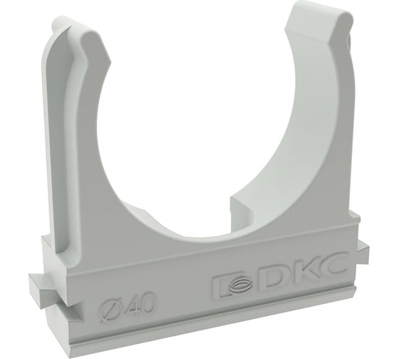 Держатель с защелкой DKC, d40мм упак 50шт 51040DIY
