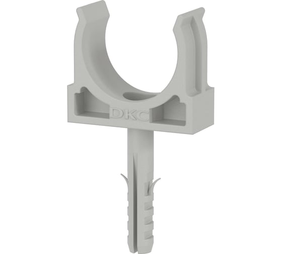 Держатель для труб DKC клипса d32мм+дюбель с винтом 50шт 51332DIY