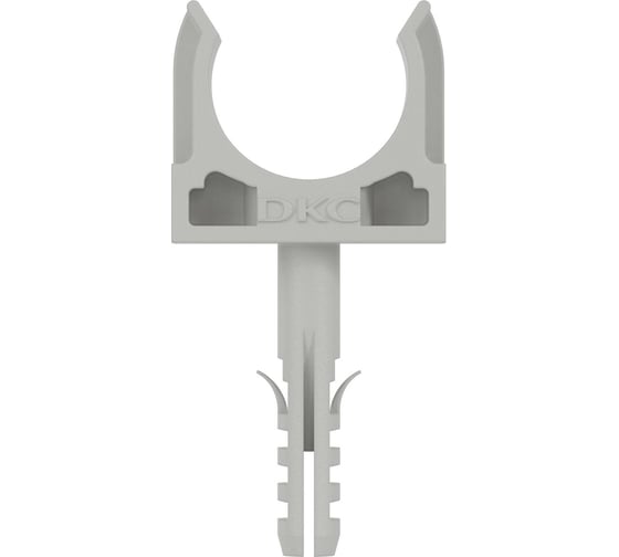 Держатель для труб DKC клипса d20мм+дюбель с винтом 100шт 51320DIY