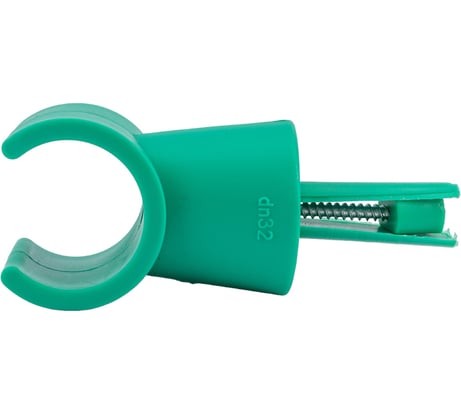 Крепление для труб Blue Ocean стойка с шурупом 32 зеленый PPRF/PSC(G)-32