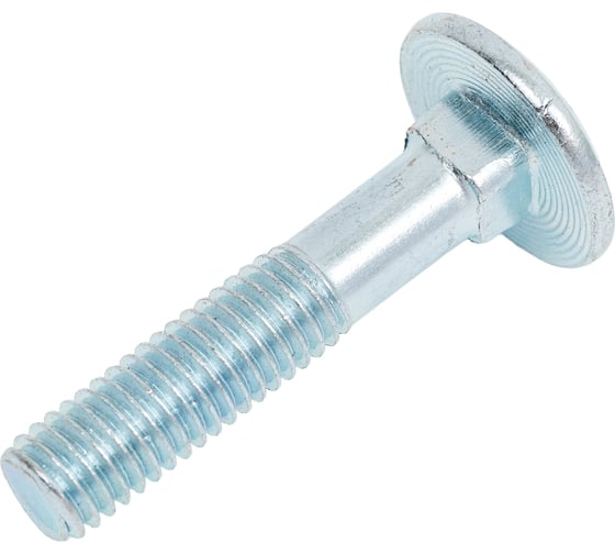 Мебельный болт МЕТАЛЛСЕРВИС M8x40, DIN 603, цинк, 20 шт. 1239385 1