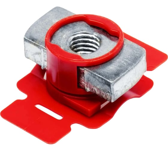 Гайка быстрого монтажа TERMOCLIP потайная, twn 41 6f, М8, 10 шт. 9366001F10 1
