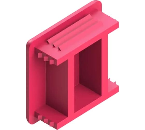 Заглушка профиля TERMOCLIP tec sc 41x41, 10 шт. 9379005F10