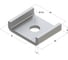 Седельная шайба TERMOCLIP TSW 38-41x40 3F D12,5 10 шт 9246002F10 3