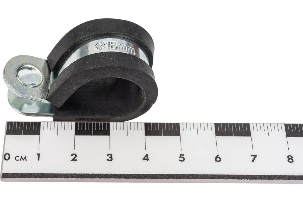 Хомут для крепления труб MGF Руббер 18/15 W1 1-5-15-1-18 - выгодная ...