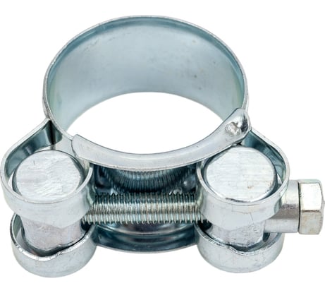 Усиленный хомут TITAN LOCK 26-28 мм, оцинк. железо TL26-28RC