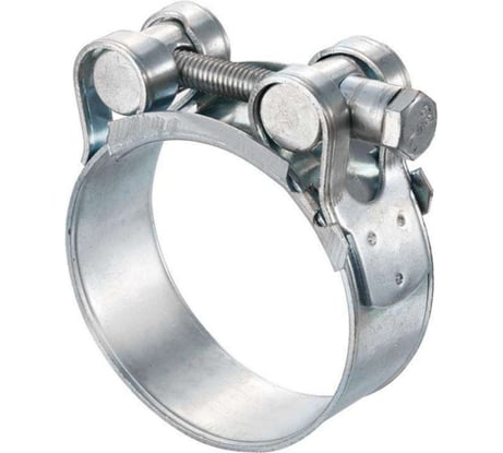 Усиленный хомут TITAN LOCK 48-51 мм, оцинк. железо TL48-51RC