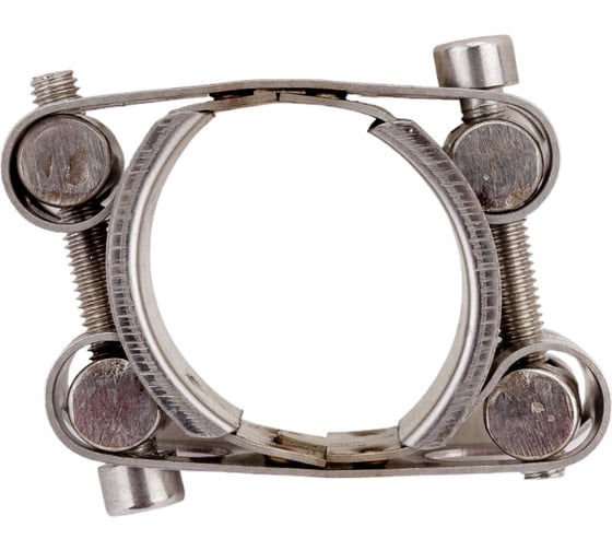 Двухболтовый силовой хомут TITAN LOCK 30-40 мм, нерж. сталь TL30-40DRCSS