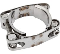 Двухболтовый силовой хомут TITAN LOCK 40-50 мм, нерж. сталь TL40-50DRCSS