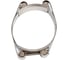 Двухболтовый силовой хомут TITAN LOCK 70-80 мм, нерж. сталь TL70-80DRCSS 2