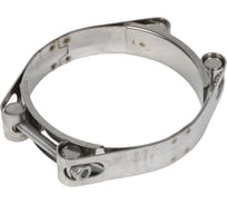 Двухболтовый силовой хомут TITAN LOCK 80-90 мм, нерж. сталь TL80-90DRCSS