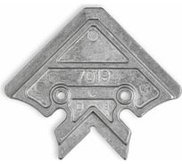 Соединитель Mebax 7019, силумин, 20х45 00-00000713