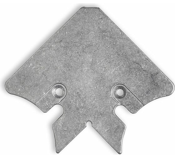 Соединитель Mebax 7019, силумин, 20х45 00-00000713