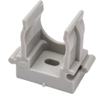 Крепежная клипса для монтажа газовым монтажным пистолетом FIXPISTOLS F-CPE16 серая, 100 шт. 2-2-4-4614